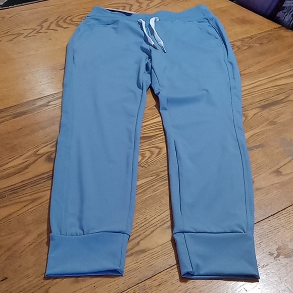 HALARA Women Pants New Jogger SMALL TALL Stretch LIGHT BLUE GRAY ST Exercise - Picture 2 of 7